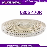 0805-470R 0805 SMD 300PCS Resistor 470 ohm 1/8W 470R 471 pxc