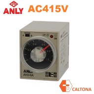 ANALOGUE TIMER AC415V AH3-N ANLY 1S, 3S, 6S, 10S, 30S, 60S, 1M, 3M, 6M, 10M, 30M, 60S