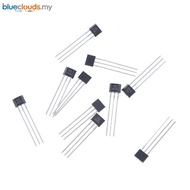 Blueclouds 10pcs Hall element 49E OH49E SS49E linear Sensor Hall sensor NEW