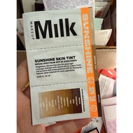 Sample Sample of colored sunscreen Mi lk Makeup Sunshine Skin Tint Broad Spectrum SPF 30