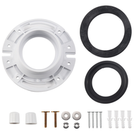3-In-1 Combo RV Toilet Seal and Flange Kit - Perfect Fit for Residence Models Easy to Use