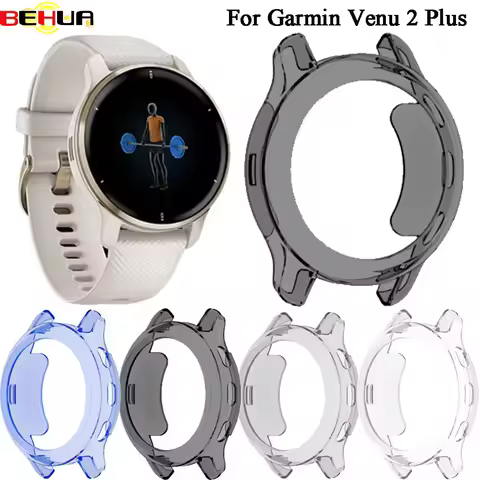 BEHUA Protector Full Case Cover For Garmin Venu 2 Plus 2S Venu2 Protective Shell Anti-scratch Shockp