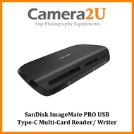 READY STOCK SanDisk ImageMate PRO USB Type-C Multi-Card Reader/ Writer