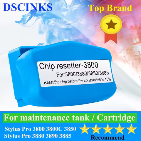 T580 T581 T589 Cartridge chip Resetter For Epson Stylus Pro 3800 3800C 3850 3880 3890 3885 printer c