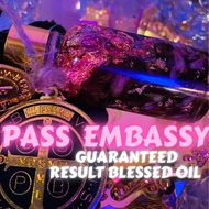 PASS EMBASSY. GUARANTEED RESULT BL3SS3D 0IL