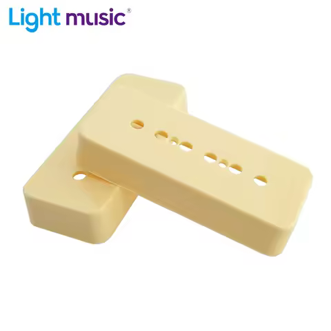 2pcs P90 Electric Guitar Pickup Cover 50/52mm For LP Style Cream Soapbar Pickup Cover Free Shipping