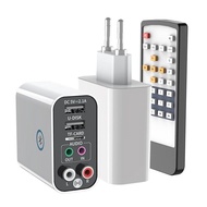 Bluetooth 5.0 Receiver Transmitter 3.5mm Aux L/R Wireless Stereo Audio Adapter Support APP TF/U Disk