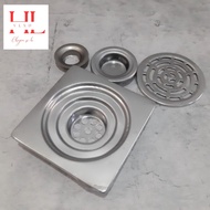 Floor drain funnel KT 15x15x60 stainless steel201