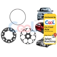 GASKET SD-7H13/7H15 (STEEL) COMPRESSOR ODM NEW (1SET 2PC)SANDEN SD TYPE