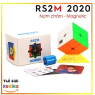 Rubik 2x2 MoYu RS2M 2x2x2 With Magnets brain development toy for babies