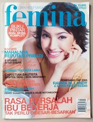 Majalah Femina 1 September 2005 : Cover Rahma M.Landy - Christian Bautista