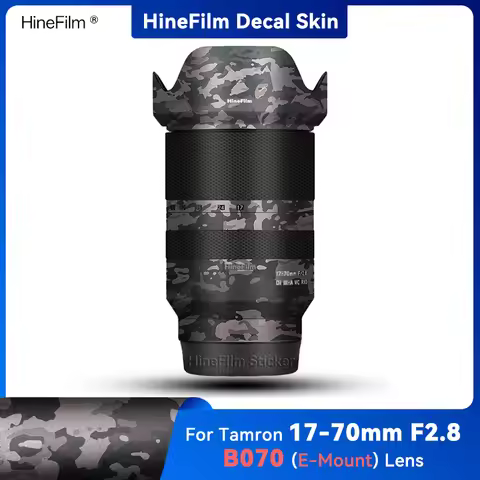 Hinefilm Skin for Tamron 1770 Lens Decal Skin for Tamron 17-70mm f/2.8 for sony mount Lens Sticker 1