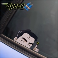 Initial D AE86 Reflective Sticker Takumi Fujiwara Modified Decal JDM Japanese Style
