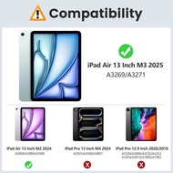 Case Moko For Ipad Air 13 Inch Case M3 2025 & M2 2024 With Pencil Holder Ipad Air 13 Case [Built-In