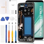 Olivechard InCell Galaxy S9 G960 LCD Display Screen Replacement (No Fingerprint Function) with Midni