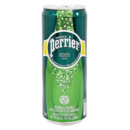 perrier 沛綠雅 氣泡天然礦泉水 鋁罐  330ml  24罐