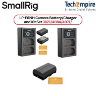 SmallRig LP-E6NH Battery Charger Set Canon LP-E6NH Battery, Double Slot LP-E6NH Charger 3821 , 4071 