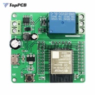 DC 7-60V 1Channel ESP32-WROOM Development Board Micro USB 5V Relay Module 4M Byte Flash Capacity Onb