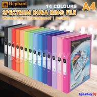 ELEPHANT Spectrum Dura Cover Loop Display File 2R 221 2-O-Ring Binder Folder A4 1'' 2212VB