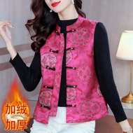 小红薯同款秋冬加厚马甲背心 修身短款加绒保暖新款 | Xiaohongshu Style Winter Thick Vest Slim Fit Short Warm Women's Ne sK6rE1