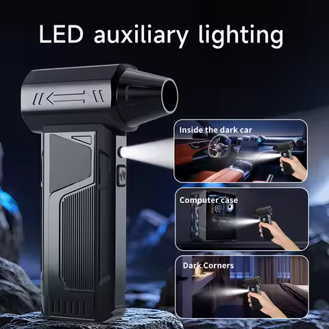 Cross-Border Explosive Violence Turbofan Vacuum Cleaner Hand-held Portable Mini Dust Collector Recha