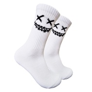 White Smile Pattern Socks (C72)