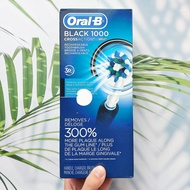 แปรงสีฟันไฟฟ้า แบบชาร์จไฟได้ ออรัลบี Oral-B® Black 1000 CrossAction® Electric Rechargeable Toothbrus