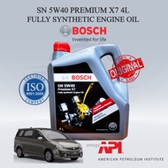 BOSCH ENGINE OIL FULLY SYNTHETIC 5W40 PREMIUM X7 4L ORIGINAL - 1 987 L24 073