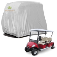 4 Passenger Golf Cart Cover 210D Oxford Waterproof Dustproof Roof Enclosure Rain Cover for EZ GO, Cl
