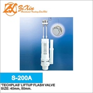 S-200A 'TECHPLAS' SINGLE FLUSH LIFTUP FLASH VALVE