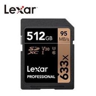 Lexar®Professional 633x SDXC™ UHS-I 記憶卡512G