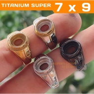 SIMPLE SUPER MINION TITANIUM RING 7x9