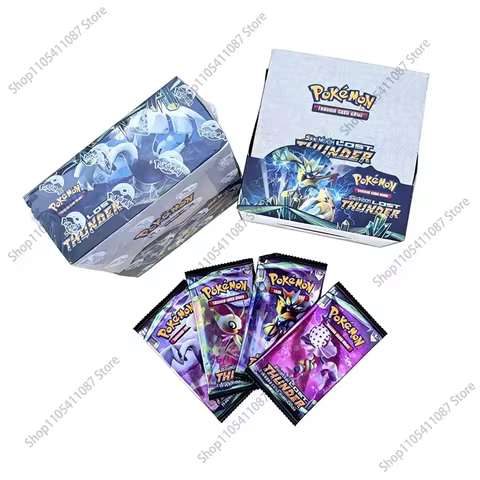 **360Pcs Pokemon Card Sun Moon Lost Thunder English Version Pokemon Booster Battle Transaction Card