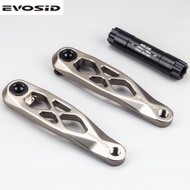 EVOSID Mountain Bike DUB Crankset Hollow One-piece Crankset 165mm 170mm 175mm CNC High-strength Cran