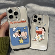 Sleep crayon Shin-chan Case for VIVO Y100 Y21 Y20 Y17S Y35 Y15A Y51S Y16 Y1s Vivo Y22 Y51 Y95 Y91 Y3