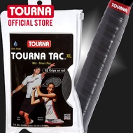 Overgrip กริปพันด้ามไม้เทนนิสและไม้แบดมินตัน TOURNA TAC แบบหนึบ Tour Pack 10 XL grips on roll   BADM