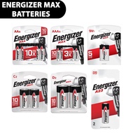 ENERGIZER MAX Battery AA // AAA // C // D // 9V // A23 // A76