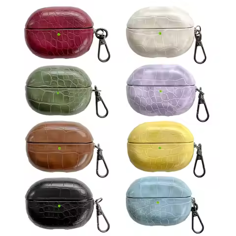 Luxury Classic Alligator Pattern Leather Earphone Case For Huawei Freebuds Pro3 Cover For Huawei Fre