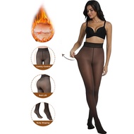 【Multi-Color Options】Sheer Thermal Fleece-Lined Tights Women Tights/Fleece-Lined/Winter Thermal/Legg