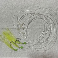 Perambut Bottom Laut / Apollo 80LB  3 Mata Kail Saiz 6/0