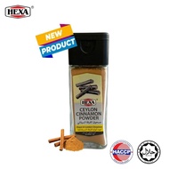 HEXA HALAL Sri Lanka Ceylon Cinnamon Powder 32gm Serbuk Kayu Manis Glass Jar