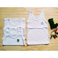 LITTLE Q BABY WHITE UNDERSHIRT