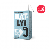 原箱 OATLY原味燕麥飲品 原箱 (18x250ml)# 7661738  OAT DRINK ENRICHED #藍色包裝 #原裝行貨#燕麥奶 #健康 #瑞典