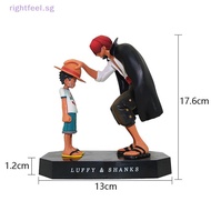 Rightfeel One Piece Luffy Shunks PVC Action Figures Toy Anime Monkey Luffy Figurine Toys Doll New