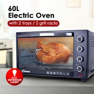 PowerPac Electric Oven 60L/ 70L/ 80L with Rotisserie and convection functions (PPT60/PPT80)
