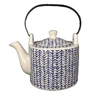 TATUNG 大同磁器 線條茶壺 12.2 x 12.2 x 9.5cm  P6516PL-124  800ml  1組