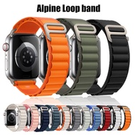 Alpine Loop Strap For Apple Watch Band 49mm 45mm 38 42 41mm 44mm 40mm Iwatch Series 3 4 5 SE 6 7 8 Ultra Watchband Bracelet Belt