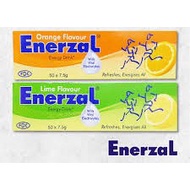 Enerzal Energy Drink Lime/ Orange Flavour Sachet 7.5gx1's