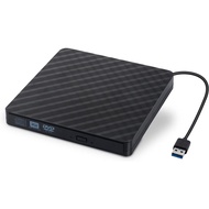 External DVD CD USB 3.0 Ultra Slim Portable DVD Writer – External USB CD Drive DVD ROM CD Player/Rewriter +/-RW writer b