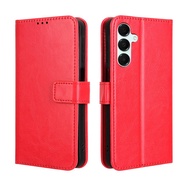 Cho Samsung Galaxy A16 5g trường hợp ví lật đồ đựng thẻ vỏ bằng da PU vỏ Samsung A16 5g điện thoại c